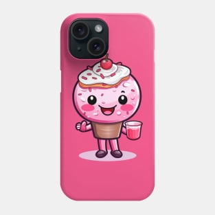 kawaii Ice cream  T-Shirt cute Candy food gilrl Phone Case