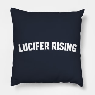 LUCIFER RISING Pillow