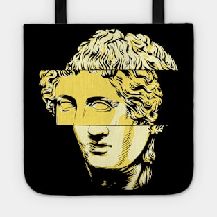 Italian Renaissance sliced Face - renaissance era art Tote