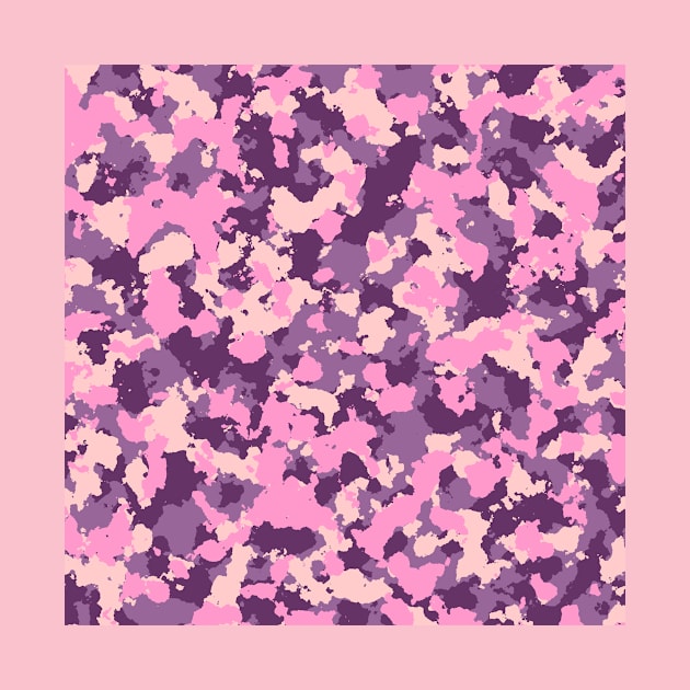 Purple Camouflage by Tshirtstory