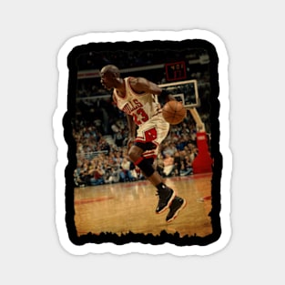 MJ Unique Jump Vintage Magnet