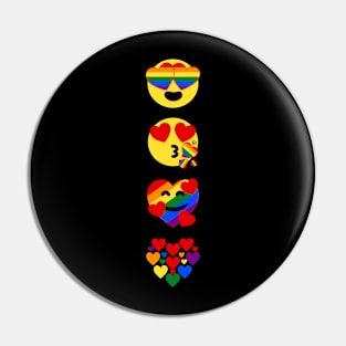 Emoji Pride Pin