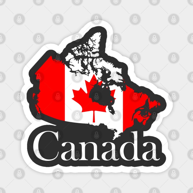 Canada - One Nation Magnet by deancoledesign