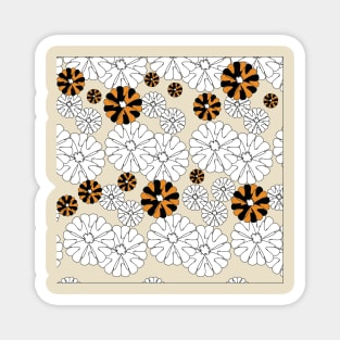 Floral pattern Magnet