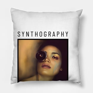 Synthography! A Man + Machine Collaboration Pillow