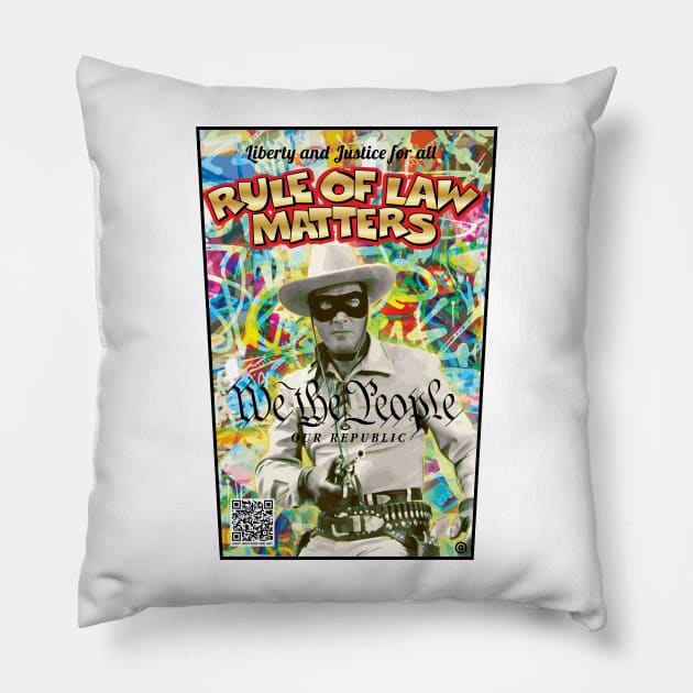 Lone Ranger Pillow by 