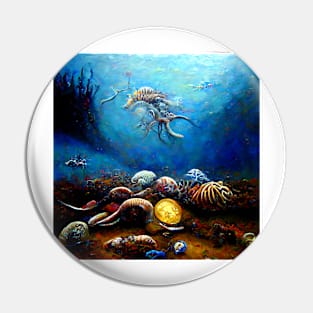 Sea creatures #3 Pin