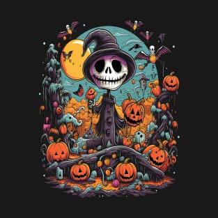 Halloween Skeleton T-Shirt