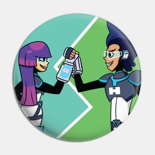 Glitch Techs Shirt Pin