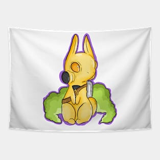 Gas Bunny Tapestry