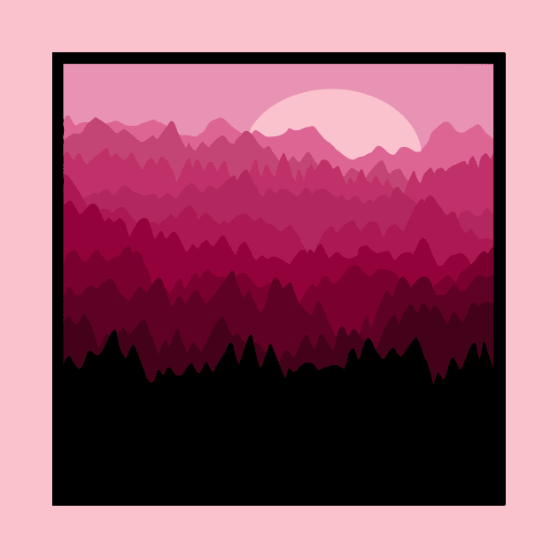 Pink Forest by Designs by Katie Leigh