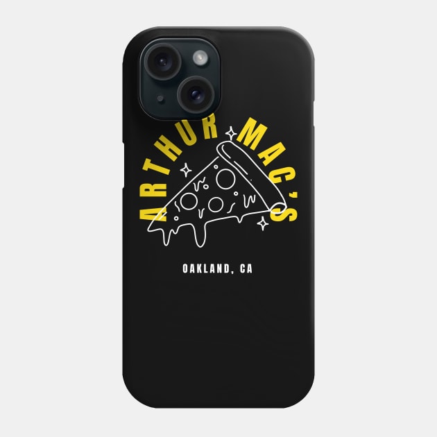 Arthur Mac's Slice of Oakland Phone Case by ArthurMacs