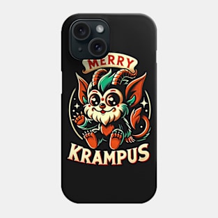 Merry krampus Phone Case