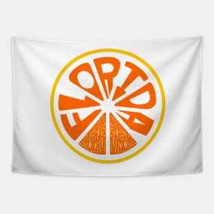 Florida Orange Tapestry