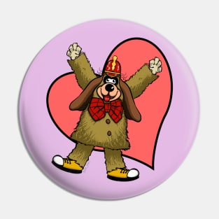 Valentine Fleagle Pin