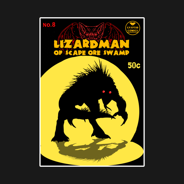 LIZARDMAN OF SCAPE ORE SWAMP COMIC by theanomalius_merch