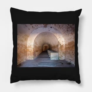 Fort Pickens Ruins Pillow