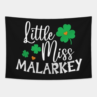 Little Miss Malarkey Irish St. Patrick's Day Tapestry