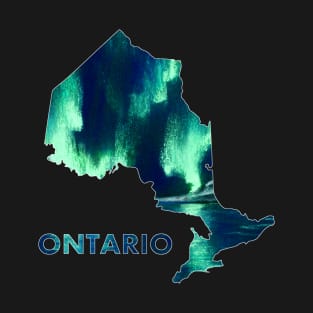 Ontario - Northern Lights T-Shirt