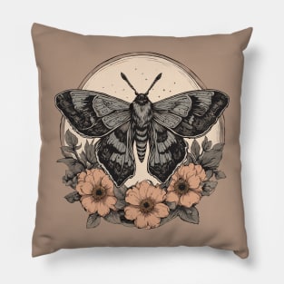 Moon Moth Pillow