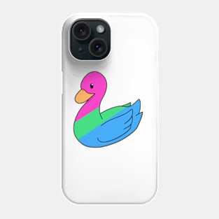 Light Polysexual Duck Phone Case