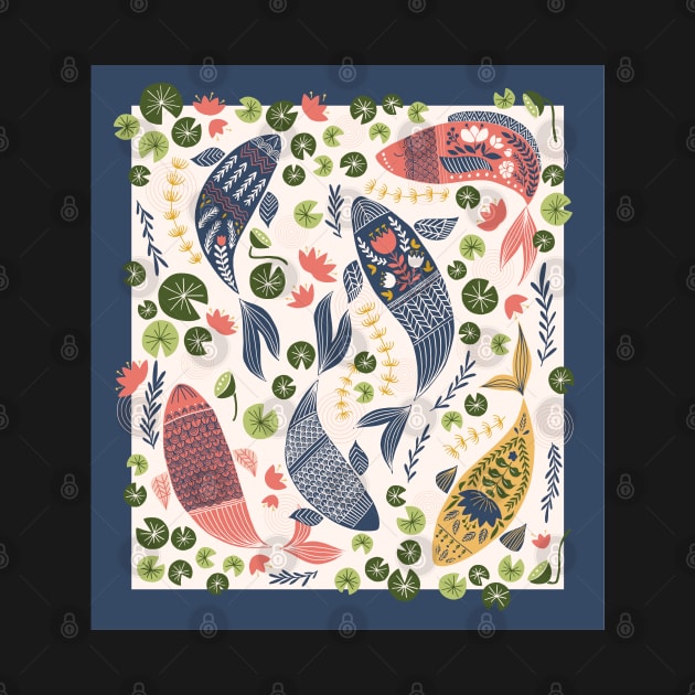 Koi Pond by YuanXuDesign