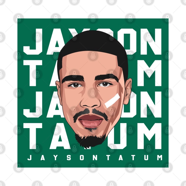 JAYSON TATUM by origin illustrations