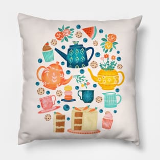 Sweet Tooth Garden Party Pillow