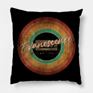 Evanescence Vintage Circle Art Pillow