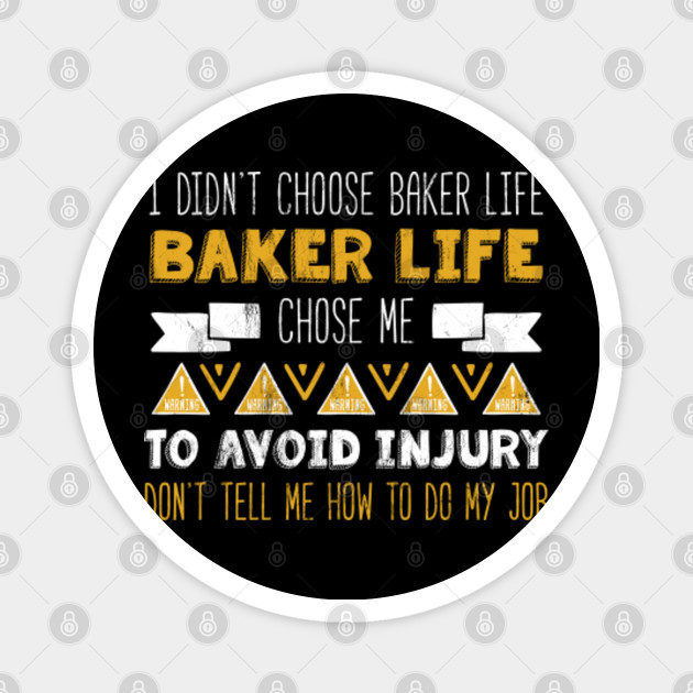 Baking Cute Gift Ideas For Baker Bakery Presents Bakery Magnet Teepublic Uk