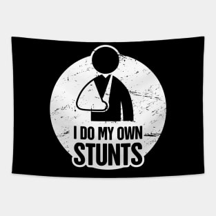 Stunts - Funny Broken Wrist Get Well Soon Gift Tapestry