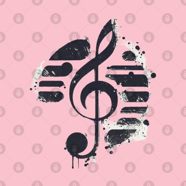 Music note by Mi Bonita Designs