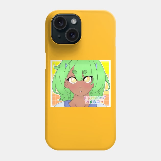 YOKA ‘What did you say?’ Phone Case by ripkremit