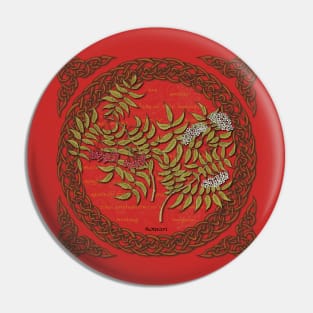 Celtic Rowan Pin