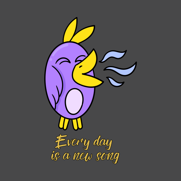 Every day is a new song by Whiskers and Wings