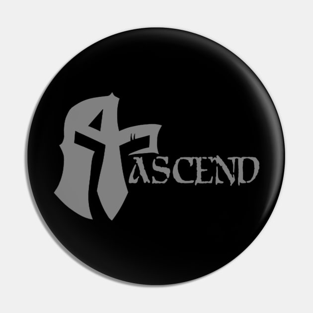 ASCEND Grey Pin by Ascension Threads