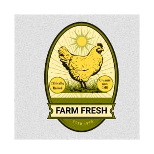 Organic Poultry Farming T-Shirt