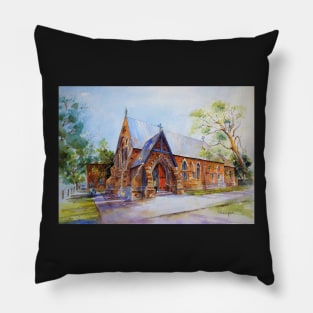 St Laurences O'Toole Church, Forbes NSW,Australia Pillow