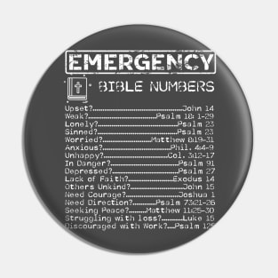 bible emergency hotline numbers Pin