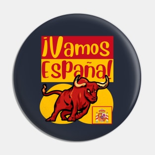 Vamos Espana World Cup Qatar 2022 Pin