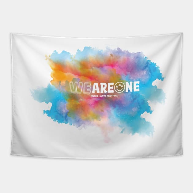 We Are One Music Arts Festival Tapestry by smkworld