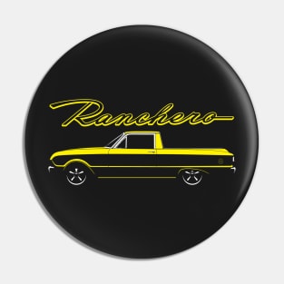 Yellow 60-63 Ranchero Pin