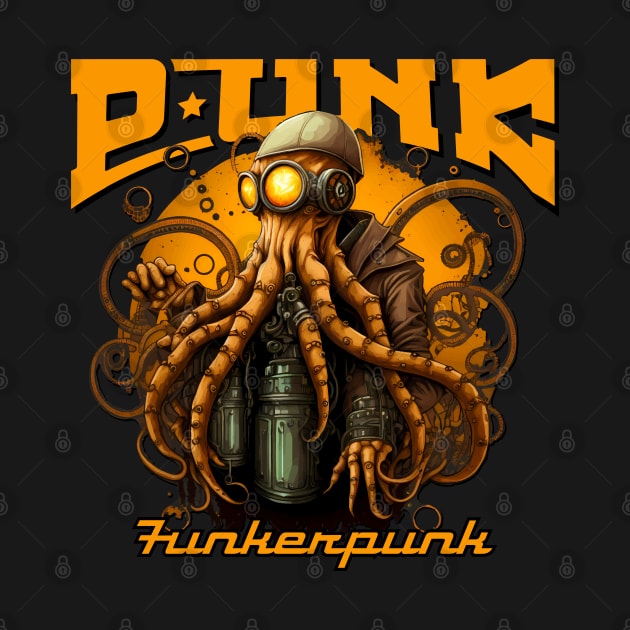 PUNK Atomic Octopus by Fuckinuts