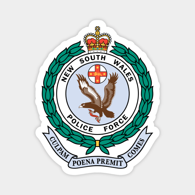 New South Wales Police Force Magnet by Wickedcartoons