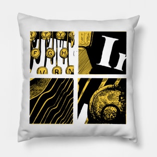 Imperial typewriter 1 Pillow