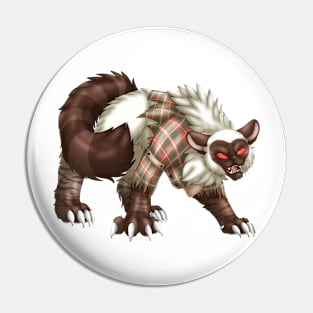 WereCat: Chocolate Lynx Point Pin