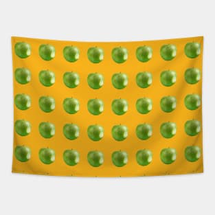 Green apple patern Tapestry