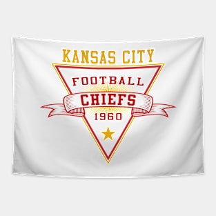 Retro Kansas City Chiefs Tapestry