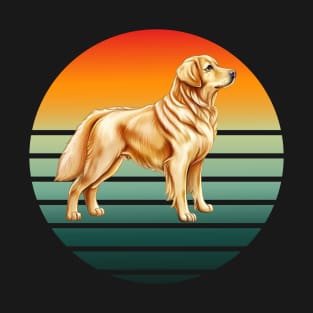 Golden retriver dog breed design T-Shirt
