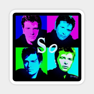 Pop Peter Gabriel quad Magnet